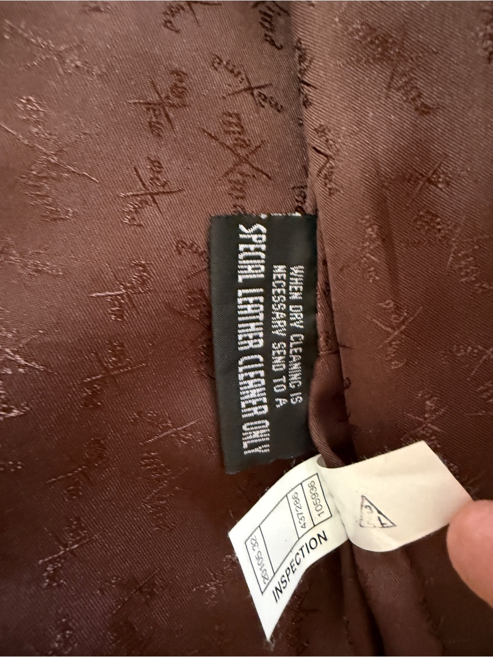 Vintage Late 90s Wilson’s Leather Maxima Brown Full-Zip Jacket - L - Picture 3 of 13